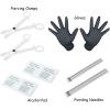 imageORAZIO 84PCS Professional Piercing Kit Stainless Steel 14G 16G Belly Tongue Tragus Nipple Lip Nose Ring Body JewelryA1SET