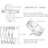 imageORAZIO Arm Cuff6Pcs Gold Arm Cuff for WomenSnake Swirl Minimalist Arm CuffsAdjustable Arm Bracelet Upper Arm Jewelry for WomenSilver Tone