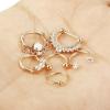 imageORAZIO 6PCS 16G 316L Stainless Steel Septum Hoop Nose Ring 8MM Horseshoe Rings Cartilage Clicker Piercing Jewelry 3 Colors