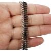 image:imageORAZIO 2PCS Stainless Steel Military Dog Tag Ball Chain Necklace for Men Women 24mm Bead Chain Set with Connector Silver Tone Black 2030 InchesC24 inch