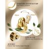 image:imageORAZIO Clip On Earrings Women Geometric Statement Unique Non Pierced Earrings 14K Gold Plated Knot Chunky Drop Dangle Hoop Stud Clipon Earrings for Women TrendyStyle AGold Plated