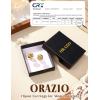 image:imageORAZIO Clip On Earrings Women Geometric Statement Unique Non Pierced Earrings 14K Gold Plated Knot Chunky Drop Dangle Hoop Stud Clipon Earrings for Women TrendyStyle DGold Plated