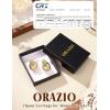 image:imageORAZIO Clip On Earrings Women Geometric Statement Unique Non Pierced Earrings 14K Gold Plated Knot Chunky Drop Dangle Hoop Stud Clipon Earrings for Women TrendyStyle CGold Plated