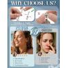 image:imageORAZIO 14K Gold Filled Nose Rings Studs Hoops for Women Men 20G 18G Hypoallergenic Surgical Steel Push in Threadless Flat Back Earrings CZ Helix Tragus Lip Cartilage Medusa Nostril Piercing JewelryCZ StyleSilver Plated