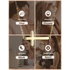 image:imageORAZIO Cross Necklace for Women 925 Sterling Silver or 18K Gold Plated Cross Necklaces Simple Box Chain Small Cross Pendant Choker Necklace Jewelry GiftsGold PlatedLinkSmall