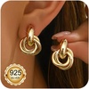 Gold Chunky Earrings