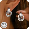 Silver Statement Earrings